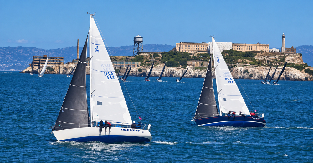 NIUHI Dominates J/105s at Phyllis Kleinman Swiftsure Regatta